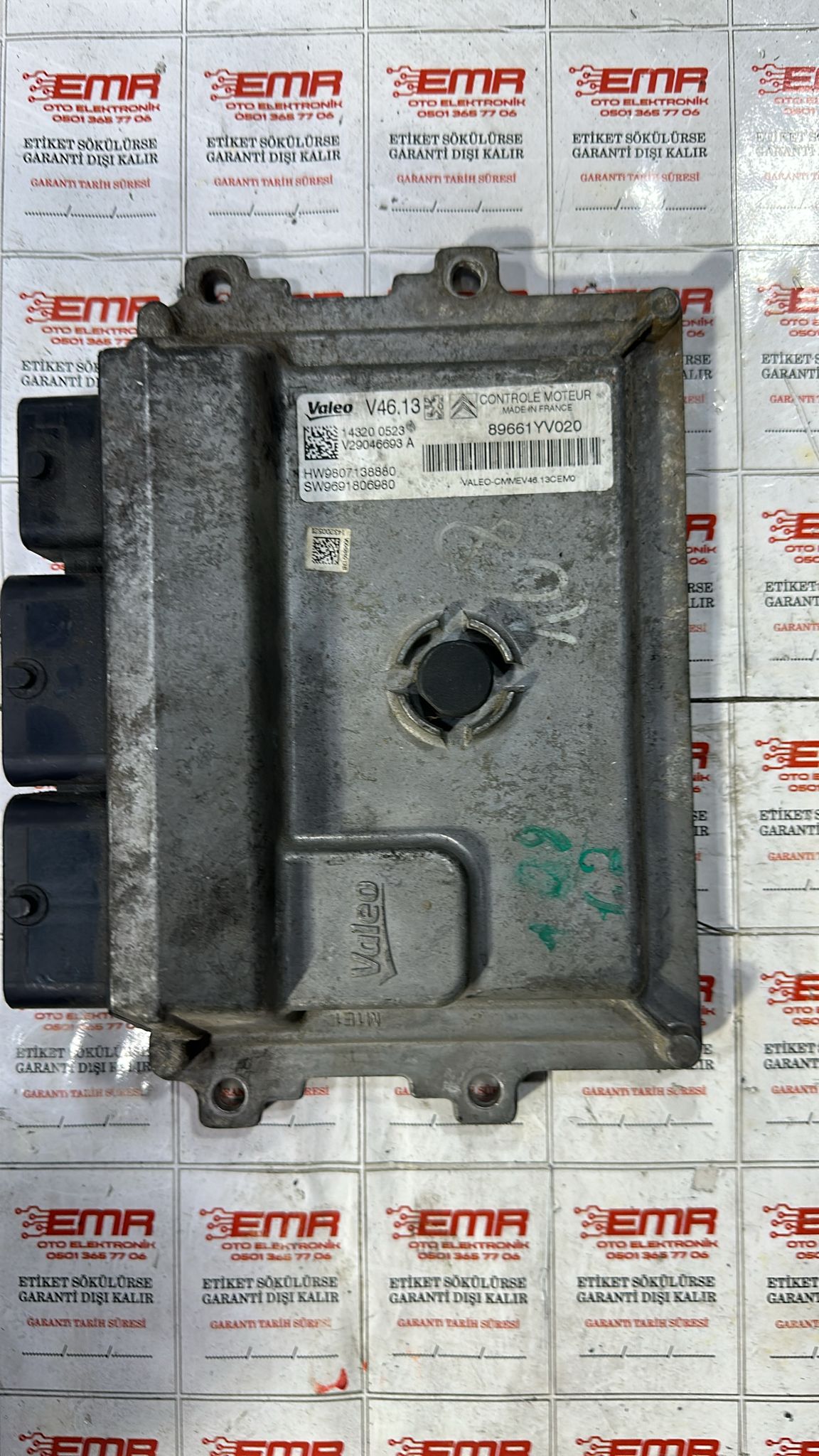 CITROEN C1 PEUGEOT 108 MOTOR BEYNİ V29046693A